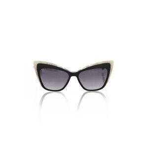 Frankie Morello Black Acetate Women's Sunglasses